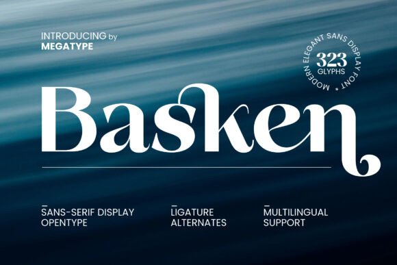 Basken: A Modern Vintage Sans Serif for Web Design