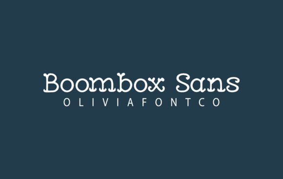Boombox Sans Typeface for Bold Branding
