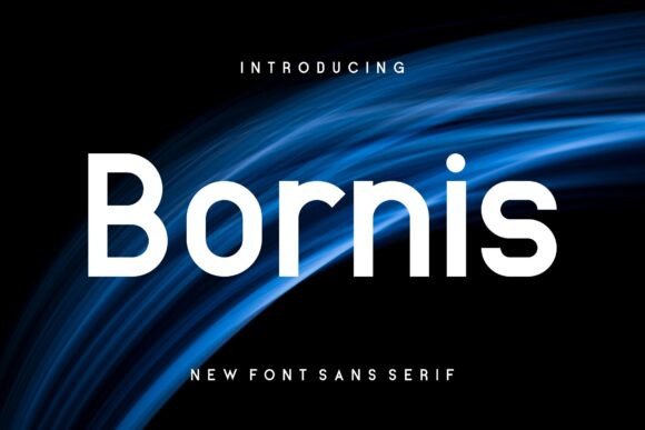 Bornis: The Bold Sans Serif Font for Crafters