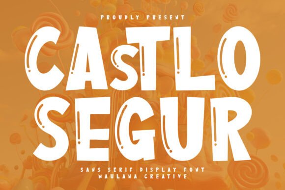 Castlo Segur: A Bold Display Font for Social Campaigns