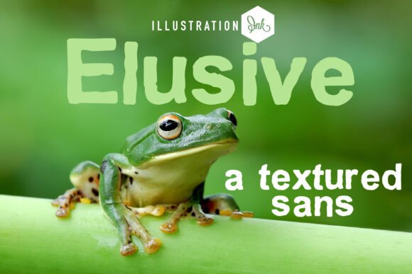 Elusive: A Bold Sans Serif Font for Branding