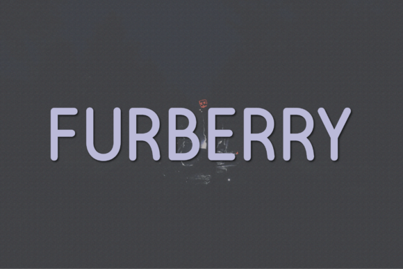 Furberry: A Modern Sans Serif Typeface for Web Design