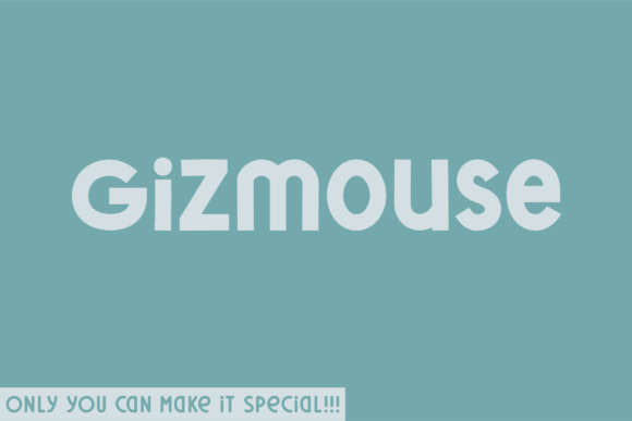 Gizmouse: The Natural Sans Serif Font for Modern Brands