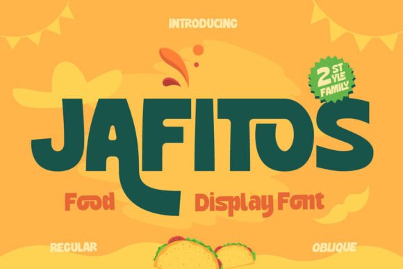 Jafitos: A Playful Sans Serif Typeface for Web Design