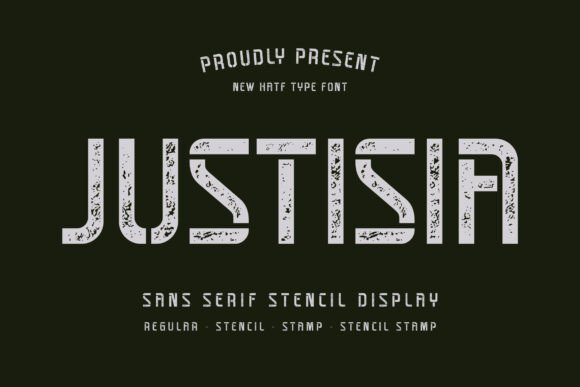 Justisia: A Bold Sans Serif Font for Strong Branding