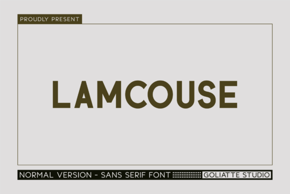 Lamcouse Font Review for Makers