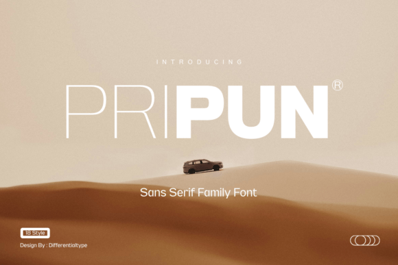 Pripun: A Versatile Sans Serif Typeface for Modern Brands