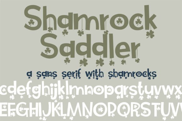 Shamrock Saddler Typeface Review