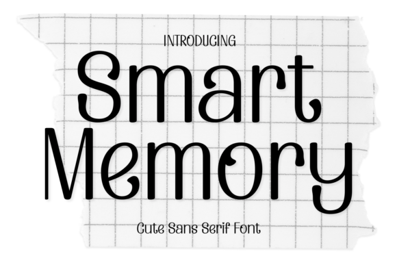 Smart Memory Font for Modern Campaign Design