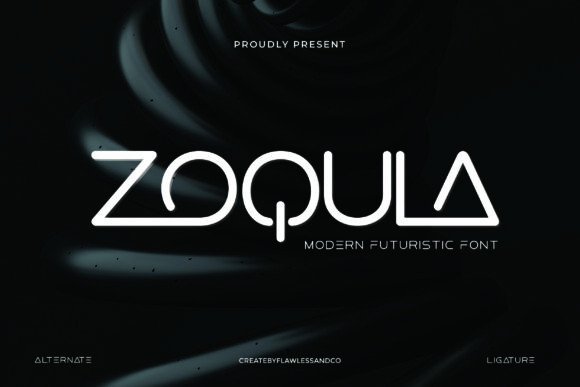 Zoqula: The Futuristic Typeface for Bold Campaigns